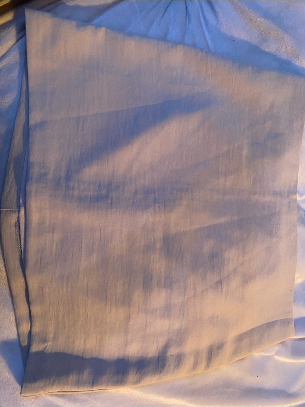 Light Beige Linen-Look Skirt
